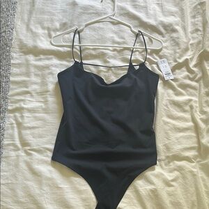 NWT Abercrombie & Fitch Black Bodysuit
